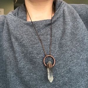Hawkhouse quartz necklace crystal necklace